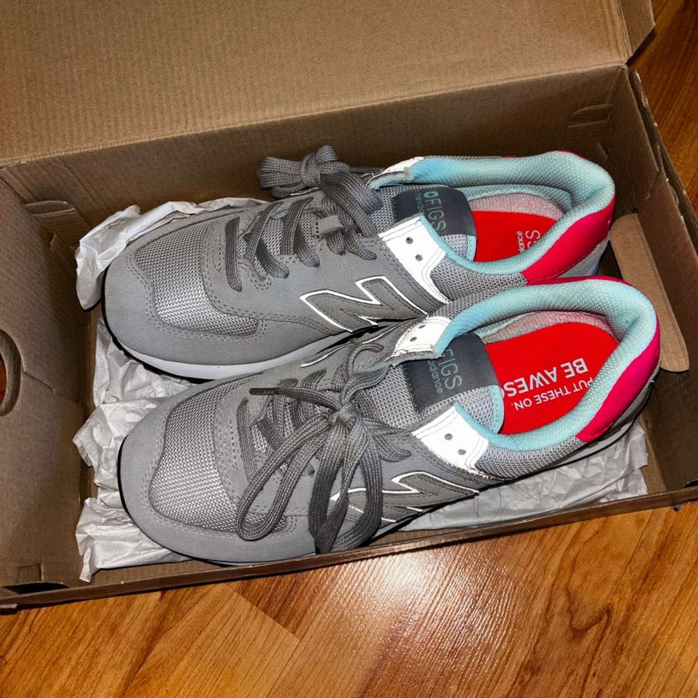 FIGS x New Balance shoes. brand new, never worn. Women’s sz 10